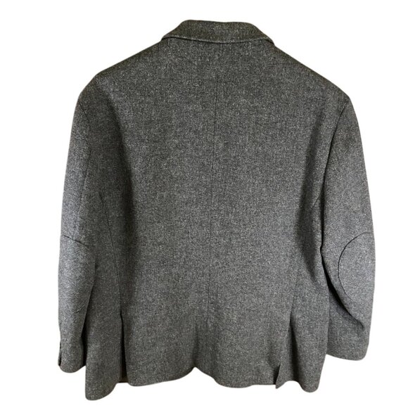 Kenneth Cole New York Men's  Blazer Jacket 48R Wool Gray Double Button Workwear - Picture 2 of 15